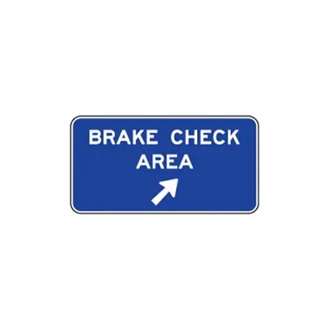 brake check area