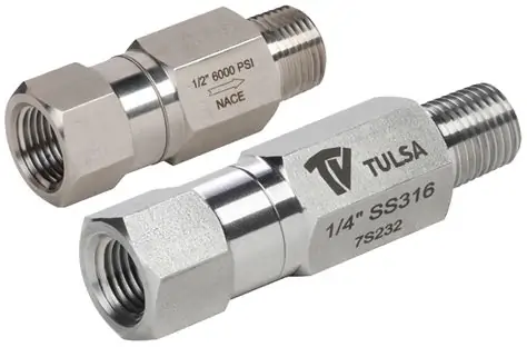 brake line check valve