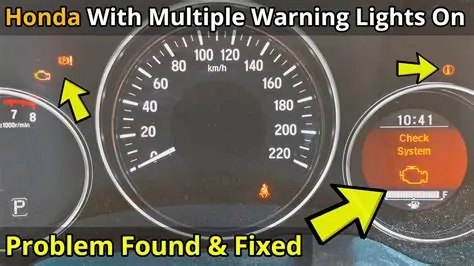 check engine light brakes