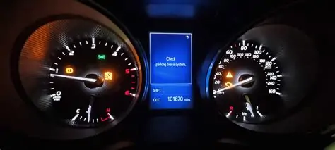 check parking brake system