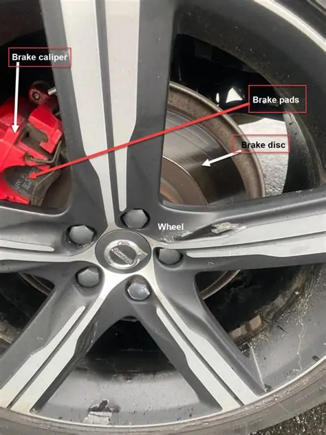 checking brake pads without removing wheel