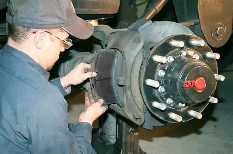 how to check disc brakes on semi truck
