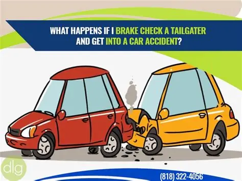 is it legal to brake check a tailgater