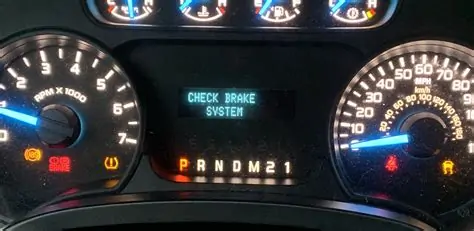 service advancetrac check brake system